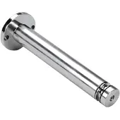 SLV Onderdeel | Omkering voor 12V draadsysteem | chroom | 2 stuks | 16 | 2cm | met uitspar
