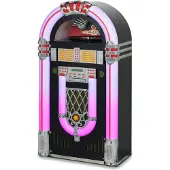Ricatech RR4000, LED jukebox 80W TT,FM,DAB,BT,CD, zwart