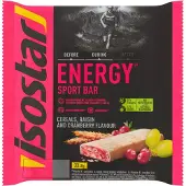 Isostar | Energy Sport Bars | Ontbijtgranen & Cranberry | 20 x 3 repen | Voor extra koolhydraten & energietoevoer
