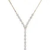 Bronzallure Altissima Tennis necklace WSBZ01597YY