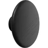 Muuto Dots wandhaak zwart klein