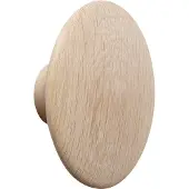 Muuto Dots Wood Coat Hooks Oak | Ø 9 cm