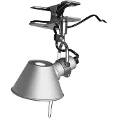 Artemide Tolomeo Pinza Micro wandlamp aluminium