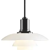 Louis Poulsen PH 2/1 hanglamp Gemetalliseerd zwart