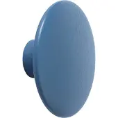 Muuto Dots Wood Coat Hooks Pale Blue | Ø 9 cm