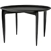 Fritz Hansen Tray Coffee Table Black - Salontafels Lackerad Ekfanér Black Lacquered Oak - 840122