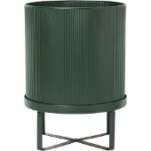 Ferm Living Bau bloempot groot Ø28 cm Donkergroen