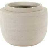 Serax Bloempot S Volumes Beige 28,5 x 28,5 x 24 cm