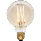 Tala Elva E27 Led Bulb 6w Tinted s – Dimmable - Lichtbronnen Glas Transparent - ELVA-6W-2200K-E27-T
