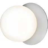 Nuura Liila 1 Wand-/plafondlamp 165 Mm Light / Opaal - Plafonnières Glas Silver - 2046004