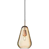 Nuura Hanglampe , Anoli 1, dimbare, Goud / Messing, Woonkamer, Glas, Designer