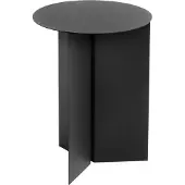 HAY Bijzettafel Slit Black Round Ø35 X H47 cm