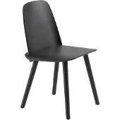 Muuto Nerd eetstoel zwart