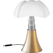 Martinelli Luce Pipistrello Medium Tafellamp Messing - Tafellampen Roestvrijstaal Brass - 620/MED/DIM/OT
