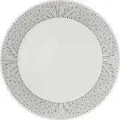 Arabia Mainio Sarastus bord Ø25 cm Zwart-wit
