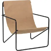 Ferm Living Desert Loungestoel Black | Sand
