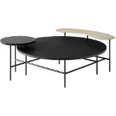 &tradition Palette salontafel JH25 Zwart-zwart