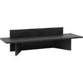 Ferm Living Oblique Bench - Black Stained Ash