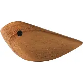 Warm Nordic Twirling Bird decoratie S Teak