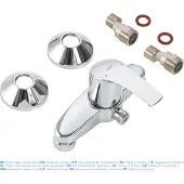 GROHE Eurosmart douchekraan Chroom