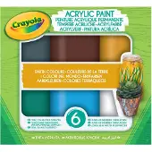 Goliath Crayola Acryl verf Aarde tinten - 6st.