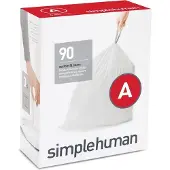 Simplehuman Afvalzakken Code A Pocket Liner Set 4,5L 3-Pack (3x30-Delig)