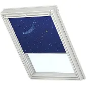 Velux dakraamrolgordijn donkerblauw ster (5265) - C02