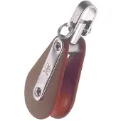 Talamex Hye Swivel Eye Single Block Pulley Zilver 10 mm