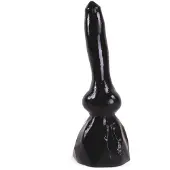 Dark Crystal - Anaal Dildo met extra zware voet - 2.7 x 20 cm - No. 60 - Zwart