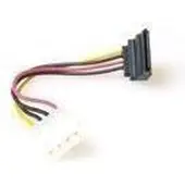 ACT AK3202 Serial ATA Voedingsverloop Kabel Angled - 15 cm