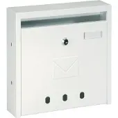 Rottner tresor Urbino wit brievenbus