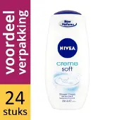 Nivea Creme Soft Douchecreme Voordeelverpakking 24x250ml