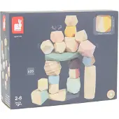 Janod Sweet Cocoon Stacking Stones Construction Game Veelkleurig 24 Months-6 Years Kinderen