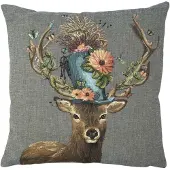Mars & More gobelin kussen funky deer hoed 45x45cm