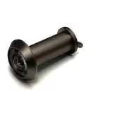 Dulimex DRS 166B Deurspion deurdikte 35-56mm met afsluitklepje RVS finish 0120.100.0166