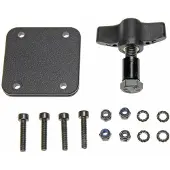 Brodit Pedestal Mount Acc. Wingnut with distance plates