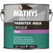 Mathys Fassitek Aqua Opaque - Op Kleur Gemengd -1L