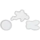 Städter Plunger cutter set van 3 - voetbal -