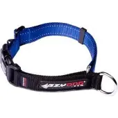 EzyDog Checkmate halsband - XL - Blauw