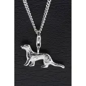 MOOYE ® - Collectie Zilveren Otter hanger en bedel