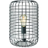 Home Sweet Home tafellamp Netting 26 - zwart rooster metaal