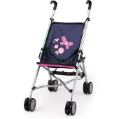 Bayer - Poppenbuggy - Blauw met vlinders