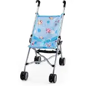 Bayer - Poppenbuggy - Blauw met koeien