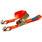 Loadlok Spanband + Ratel + Haak LC350/700kg 25mm 5M Oranje