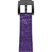 Marc Coblen Horlogeband Leer Zwarte Gesp - 22mm
