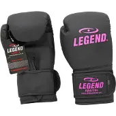 Legend Sports LegendClima Bokshandschoenen Dames Mat Zwart-Roze PU
