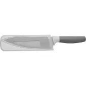 Berghoff Leo Line chefmes 19cm met beschermhoes grijs