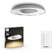 Philips Still plafondlamp Aluminium