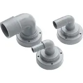 VETUS Elbow Connector 16 Mm Zilver
