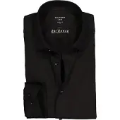 Olymp Luxor Jersey Stretch Overhemd 24/Seven Zwart
